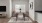 a dining room table with chairs